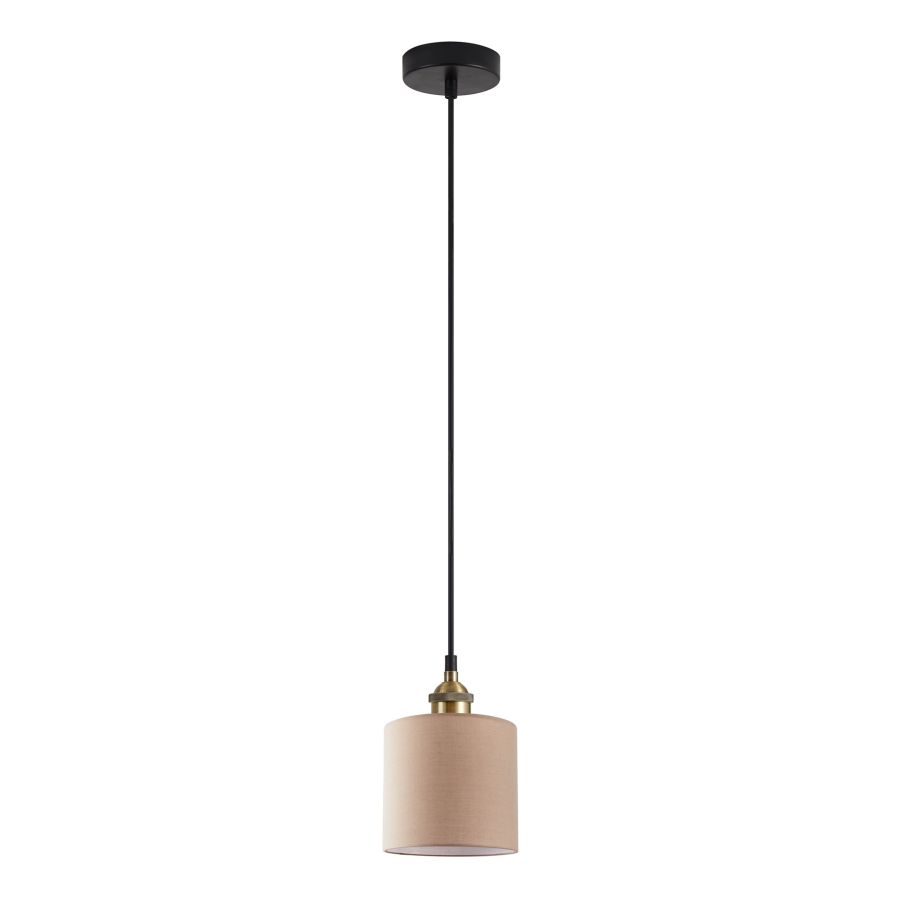 SE21-BR-10-SH3  MAGNUM BRONZE Brown Shade Pendant+ HOMELIGHTING 77-8739