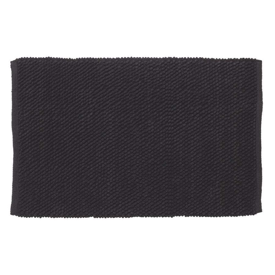 Delhi 60x90 dark grey πατάκι μπάνιου Sealskin  800109