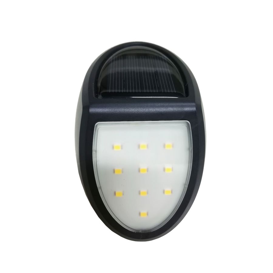 it-Lighting Moon LED 0,8W 2700K | 6500K Solar Outdoor Wall Lamp Black D:120x75x41mm 80206810S