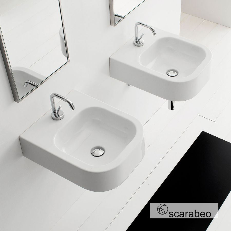 ΝΙΠΤΗΡΑΣ NEXT40/B 41x50 (1 οπή) SCARABEO WHITE 8047B-300