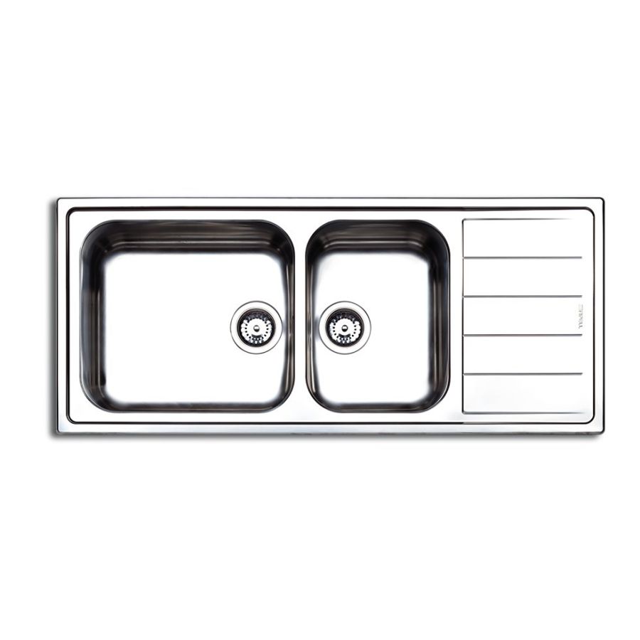 Νεροχύτης Ένθετος Λείος 116*50 εκ. για ερμάριο 90 εκ. Apell Linear Λείος 8516-110