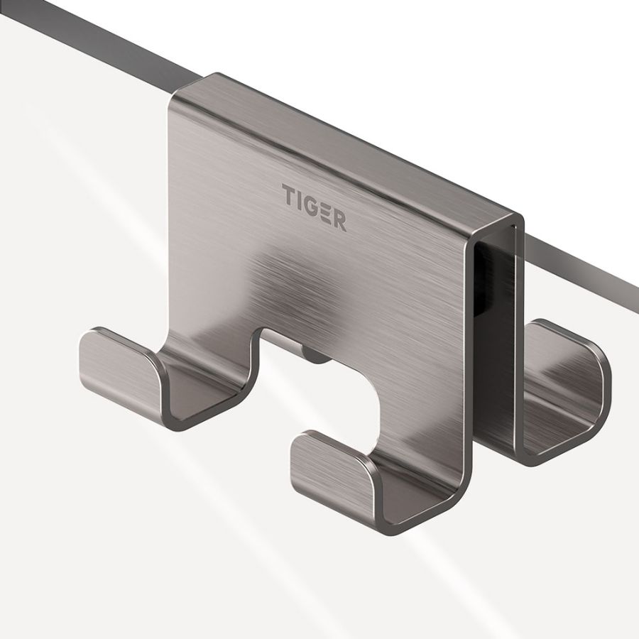 Tiger Caddy Άγκιστρο Τετραπλό 6-8 mm Brushed stainless steel 800295 800295