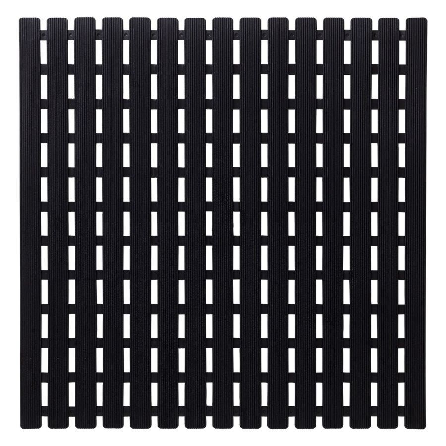 Nora Αντιολισθητικό Πατάκι 54x54cm Black Sealskin 800652