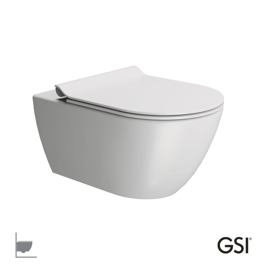 ΚΟΜΠΛΕ ΚΡΕΜ.ΛΕΚ.PURA/55 SWIRL+ΚΑΛ.MS86SC SUPER-SLIM S/C GSI WHITE MATT 881500SC-301