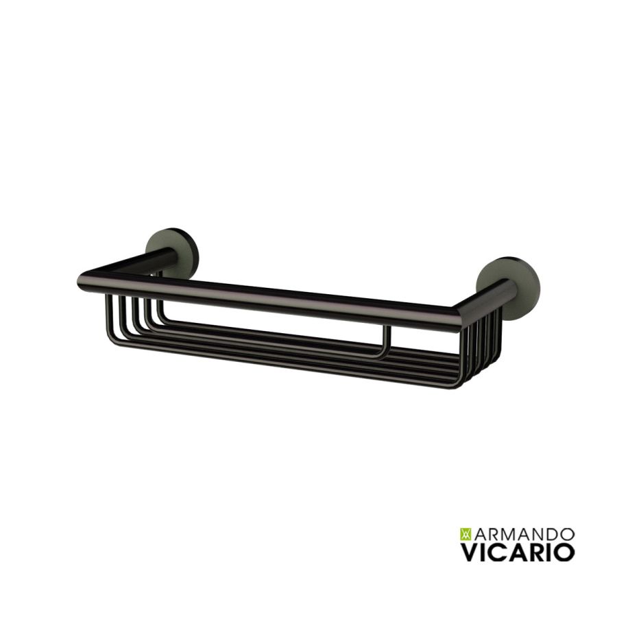 ΣΠΟΓΓΟΘΗΚΗ-ΜΠΟΥΚΑΛΟΘΗΚΗ VICARIO BLACK CHROME 900201-405