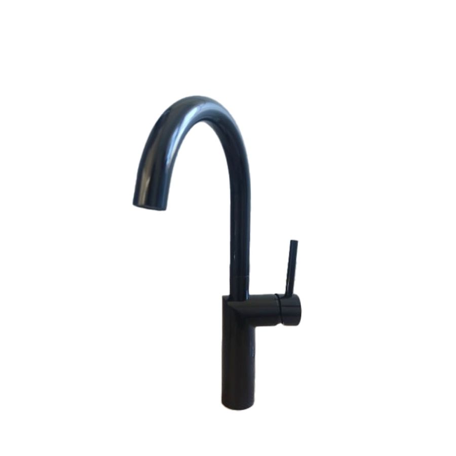 Μπαταρία Νεροχύτη Κουζίνας AISI316 PVD Black Matt  A012640001B-400