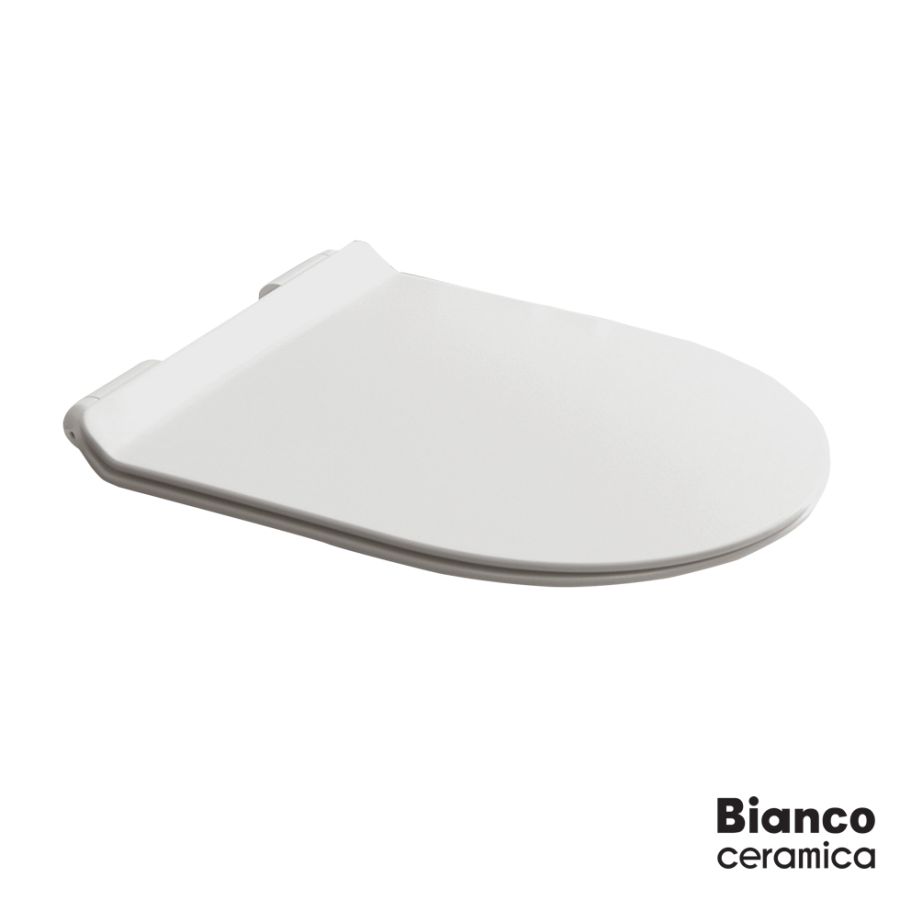 Κάλυμμα Λεκάνης AD120 Slim Soft Close, Bianco Ceramica White 9620SC-300