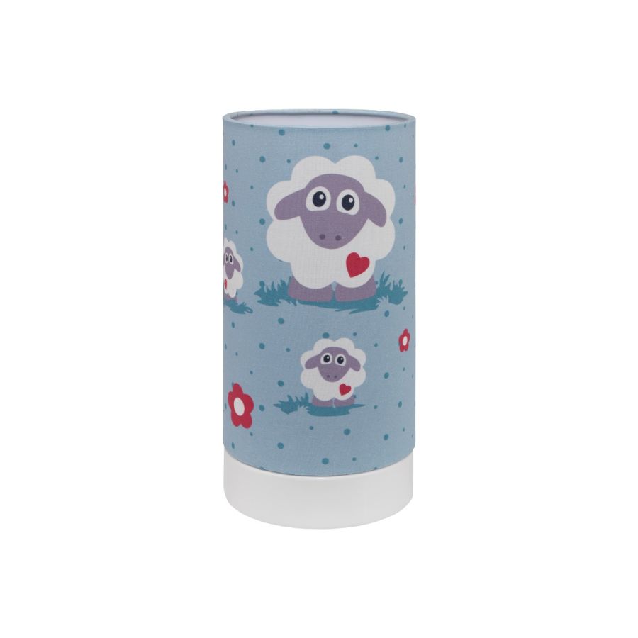 Φωτιστικό Παιδικό Επιτραπέζιο Λαμπατέρ "Προβατάκια" Ø12 εκ. 6w Led 540lm Eglo Lalelu 97707