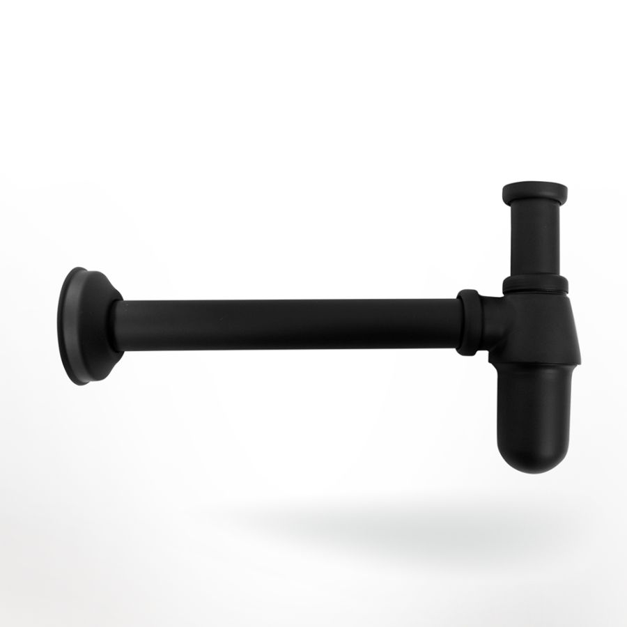 Σιφών Νιπτήρα Retro Black Matt AL220-400