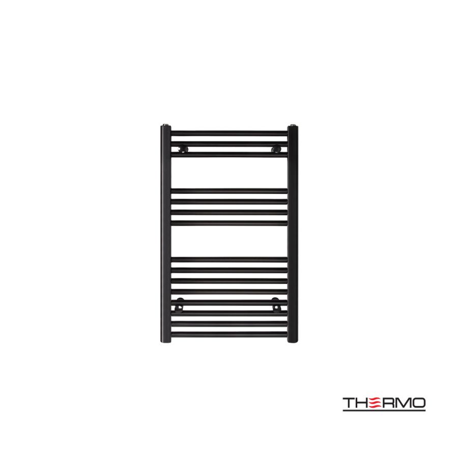 Θερμαινόμενη Πετσετοκρεμάστρα μπάνιου ALTO  80x50 Black Matt ALT8050-400