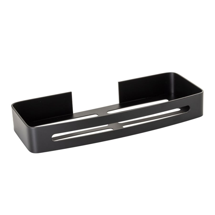 Επιτοίχιο Ράφι Αλουμινίου Μαύρο 32x13x4.7cm AWD02081797  AWD02081797