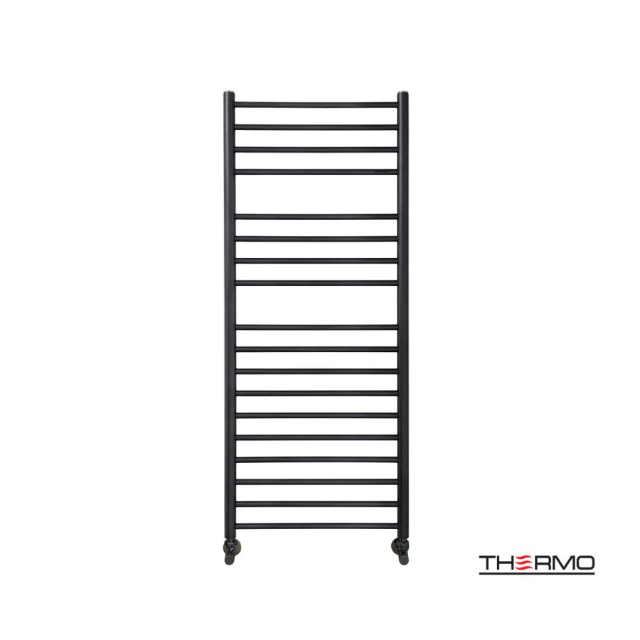 ΘΕΡΜ. ΠΕΤΣ/ΣΤΡΑ INOX BELLAVIA 120x50 SILK BLACK BEL12050-401