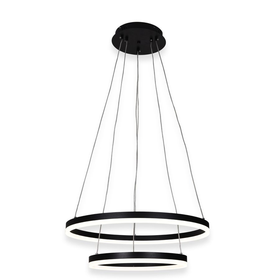 ΠΟΛΥΦΩΤΟ-ΚΡΕΜΑΣΤΟ ΦΩΤΙΣΤΙΚΟ LED-ΚΩΔ. D88059/2-BK Sun Light