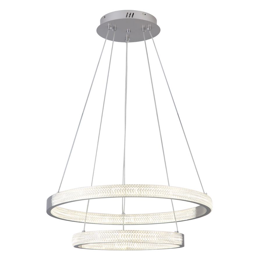 ΠΟΛΥΦΩΤΟ-ΚΡΕΜΑΣΤΟ ΦΩΤΙΣΤΙΚΟ LED-ΚΩΔ. D88070/2-SLV Sun Light