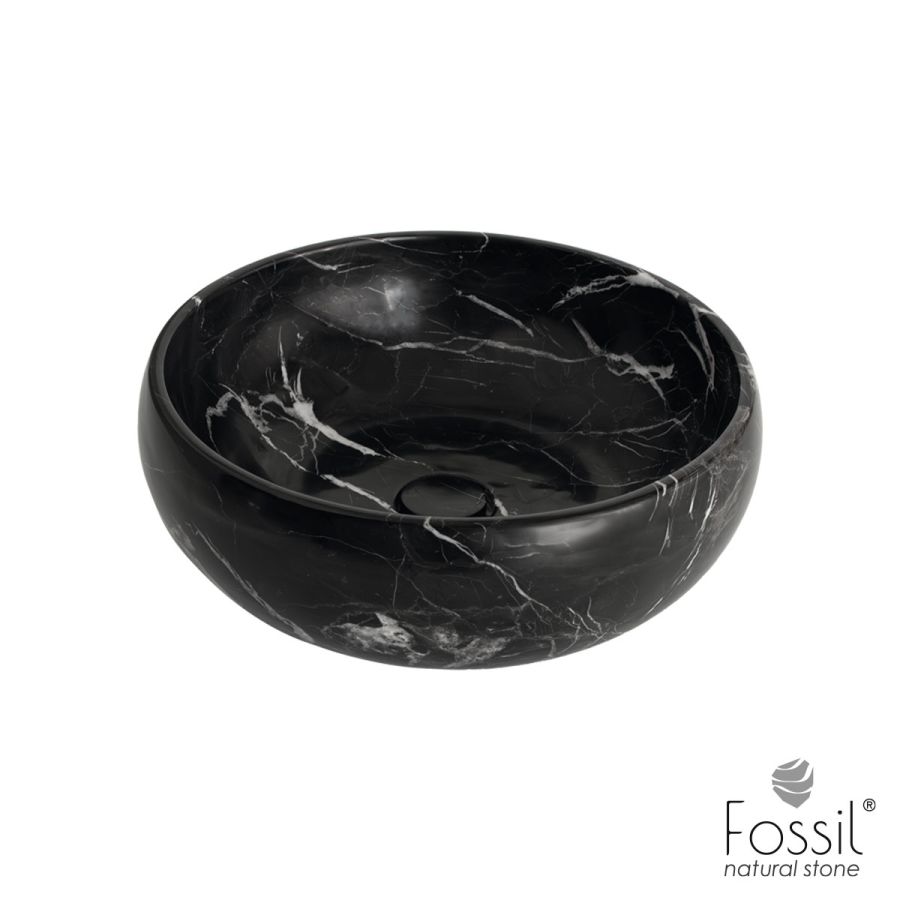 ΝΙΠΤΗΡΑΣ ΜΑΡΜΑΡΙΝΟΣ Φ42 H.14 FOSSIL MARQUINA NERO DB42-400