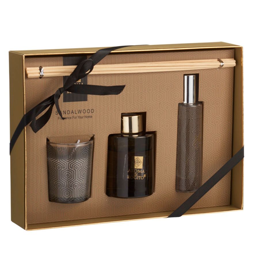 Σετ Αρωματικών Χώρου Sandalwood MRShome  DF-0016002