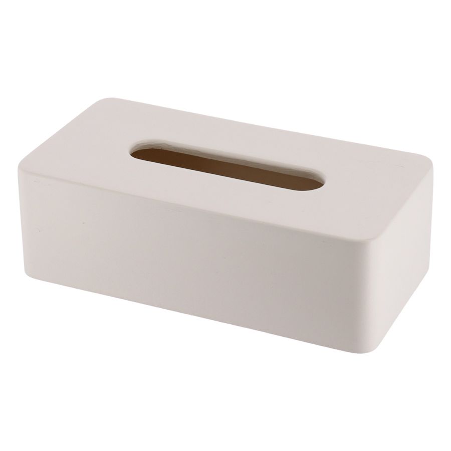 Θήκη για Χαρτομάντιλα Polyresin Μπεζ MRShome  DS-4388000