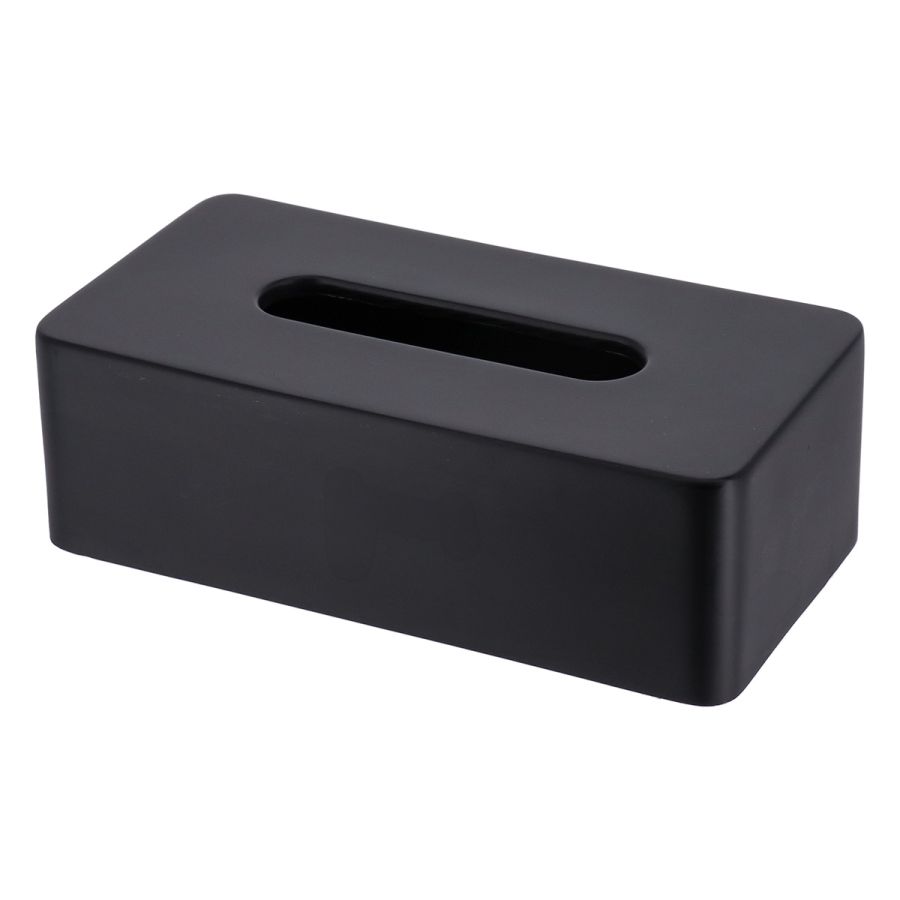 Θήκη για Χαρτομάντιλα Polyresin Μαύρη MRShome DS-4389000