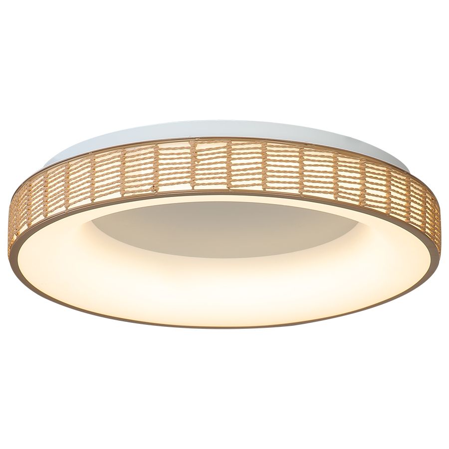 Πλαφονιέρα Οροφής Paper Fest Φυσικό Χρώμα 61xH10,5cm Led max 76w 4900lm CCT 3000-6000K Dimmable by Remote Control Sun Light FORTE-60-Y 