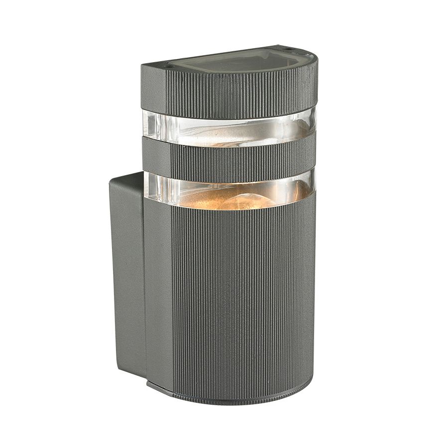 Φωτιστικό Απλίκα Εξ.Χώρου 1xE27 IP44 Χυτό Αλουμίνιο Ανθρακί Sun Light JB8092/1