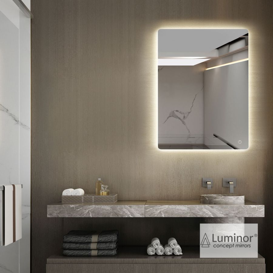 Καθρέπτης Μπάνιου JOY 60x80 Luminor JOY6080