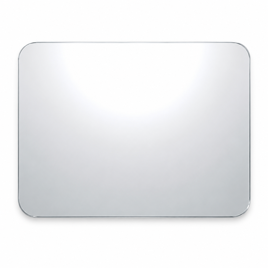 Καθρέπτης με Στρογγυλεμένες Γωνίες 90x60cm MRShome MRS4601002