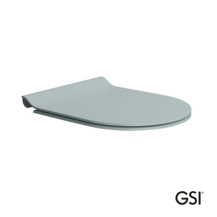Κάλυμμα Λεκάνης Norm, Pura, Kube, Super Slim Soft Close GSI Ghiaccio MS86SC-920
