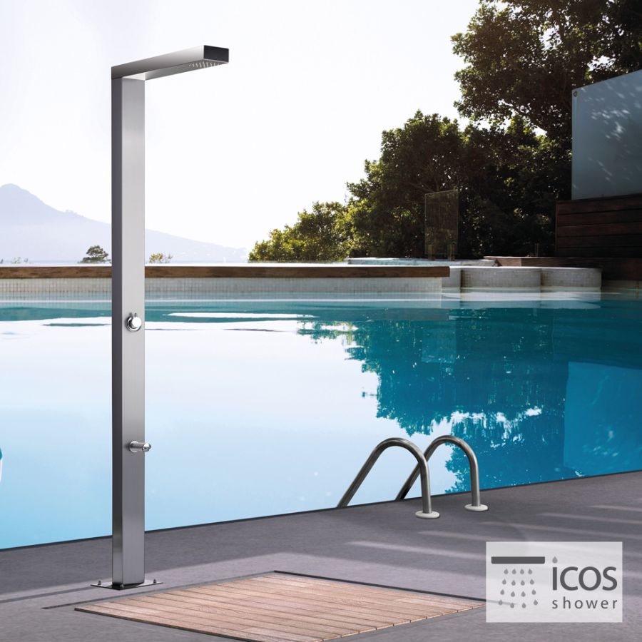 Στήλη Ντουζιέρας εξωτερικού χώρου NEDA, ICOS Inox AISI316 NEDA