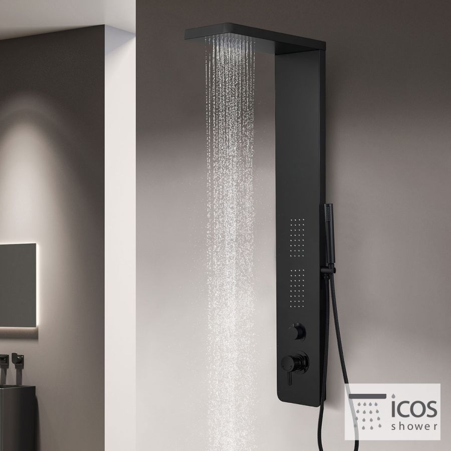 ΣΤΗΛΗ ΝΤΟΥΖ OPRA ICOS ΥΨΟΣ 130 εκ. BLACK MATT OPRA-400