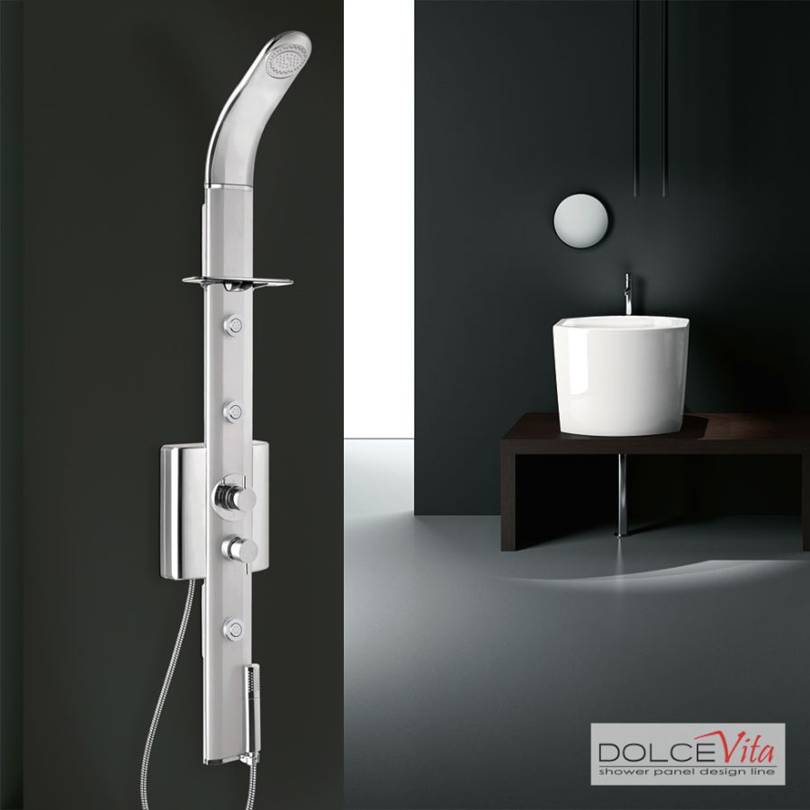 Στήλη Ντουζ Υδρομασάζ SFERA με μίκτη Chrome SG-100