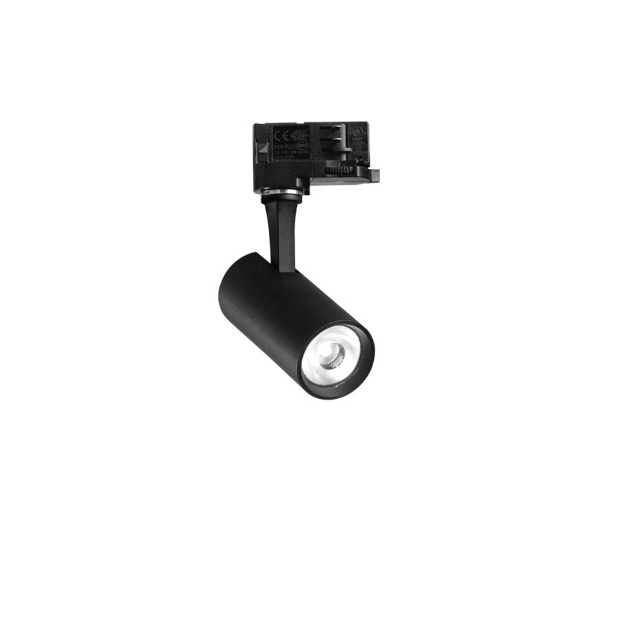 Προβολέας FOX TR 3-PHASE 08W CRI90 3000K ON-OFF Μαύρο Ideal Lux 285351