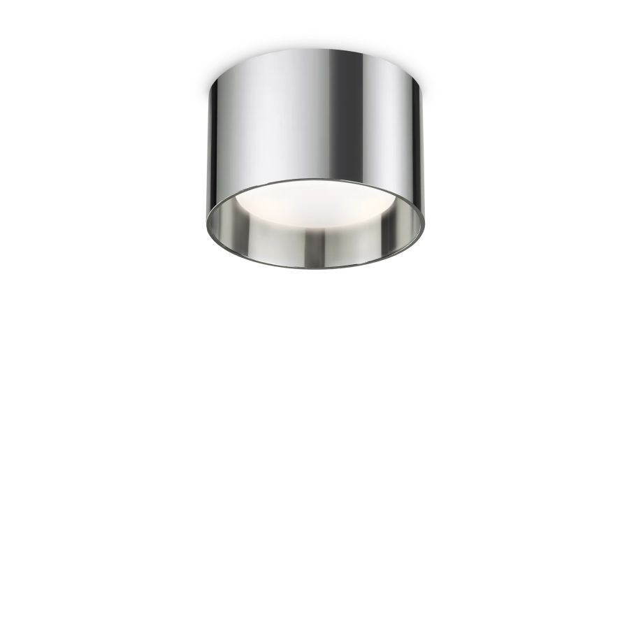 Φωτιστικό Οροφής SPIKE PL1 ROUND Χρώμιο Ideal Lux 310886