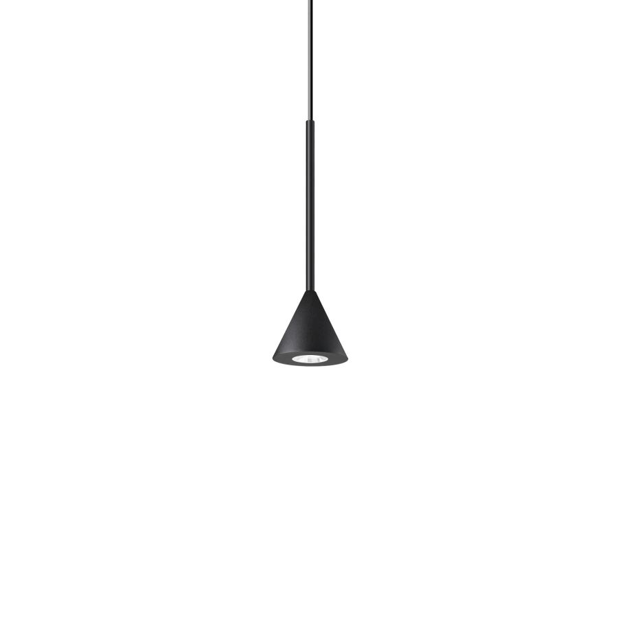 Κρεμαστό Φωτιστικό ARCHIMEDE SP CONO Μαύρο Ideal Lux 328348