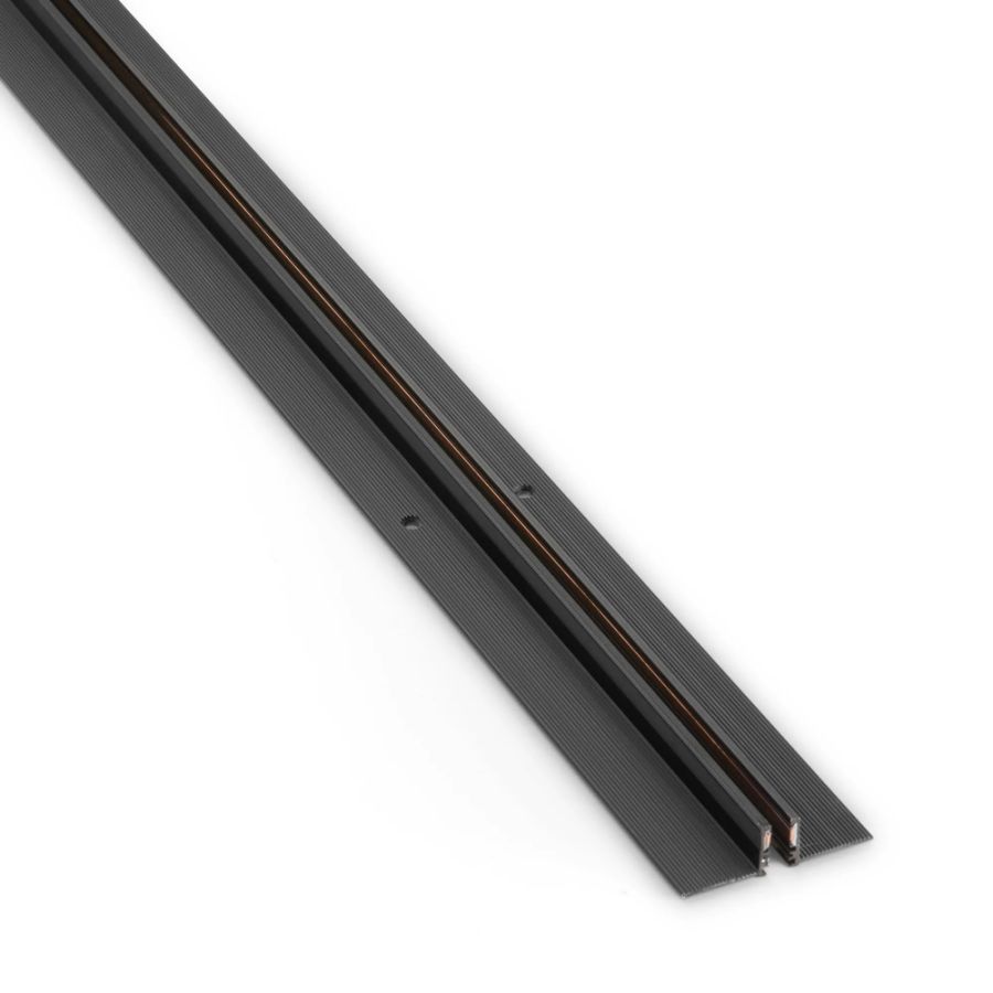 Γραμμικό Σύστημα Φωτισμού DEVA RECESSED BINARIO 2 MT Μαύρο Ideal Lux 332536