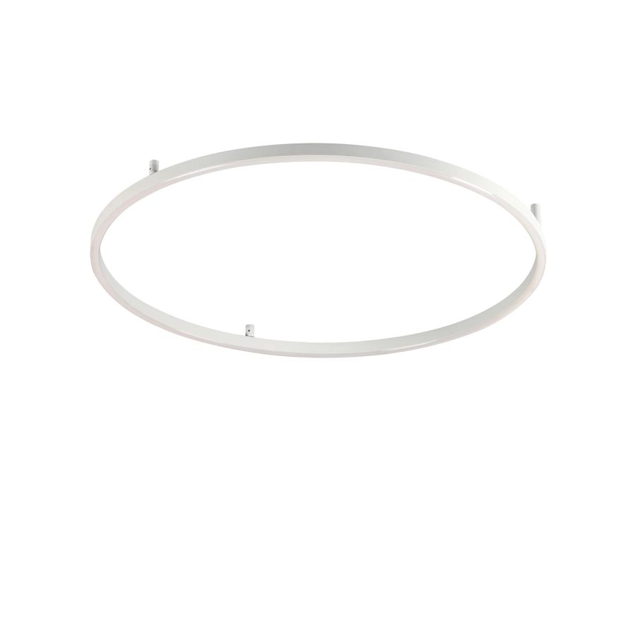 Φωτιστικό Οροφής ORACLE SLIM PL D090 ROUND 4000K ON-OFF BI Ideal Lux 341996