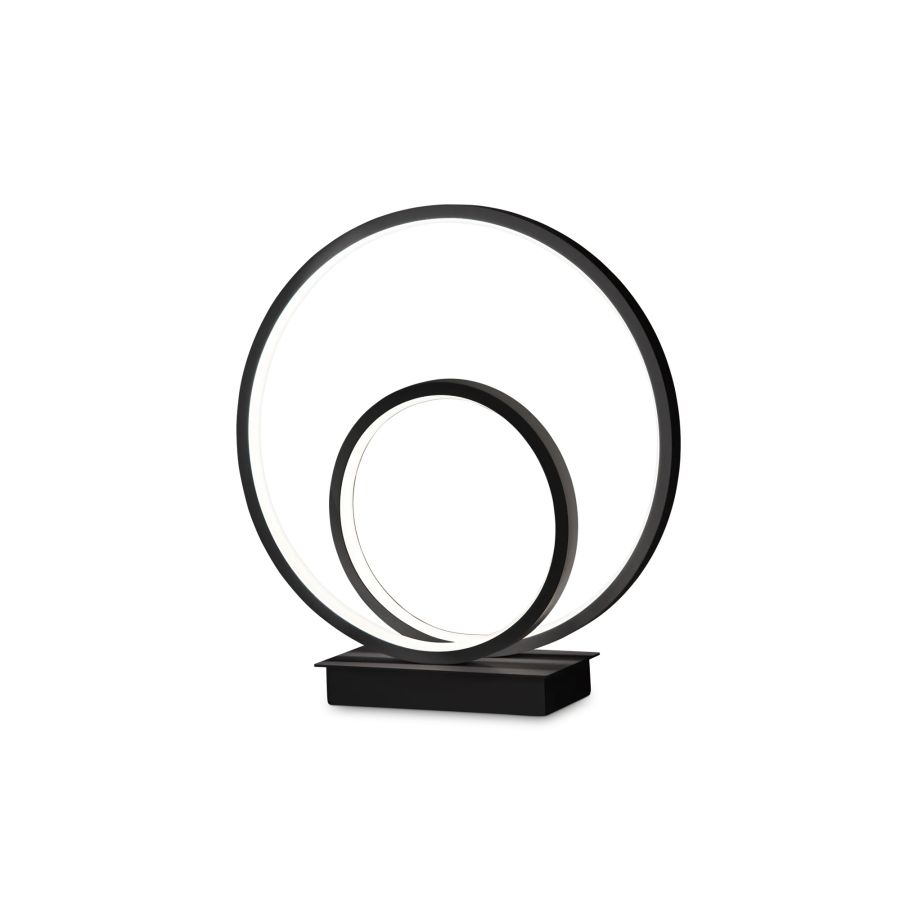 Επιτραπέζιο Φωτιστικό OZ TL ON-OFF Μαύρο 2700K Ideal Lux 342474