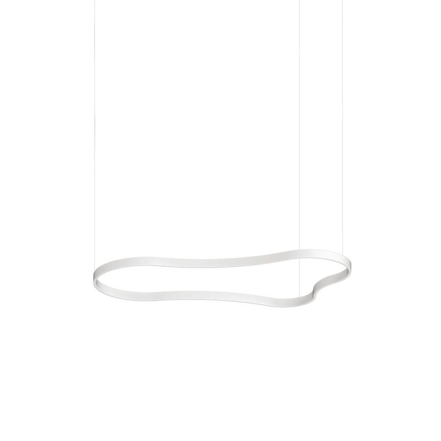 Κρεμαστό Φωτιστικό WAVES-3 SP Λευκό Ideal Lux 345291