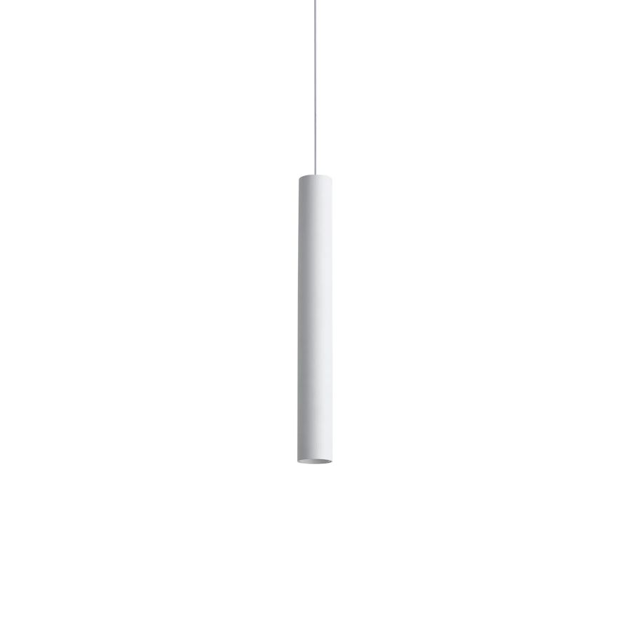 Κρεμαστό Φωτιστικό LOOK LED SP1 ROUND D30 H250 ON-OFF Λευκό 3000K Ideal Lux 352114