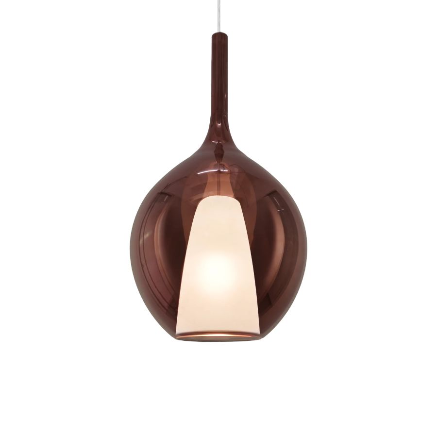 Κρεμαστό Φωτιστικό KALIQUE-2 SP1 D28 RAME Ideal Lux 359663