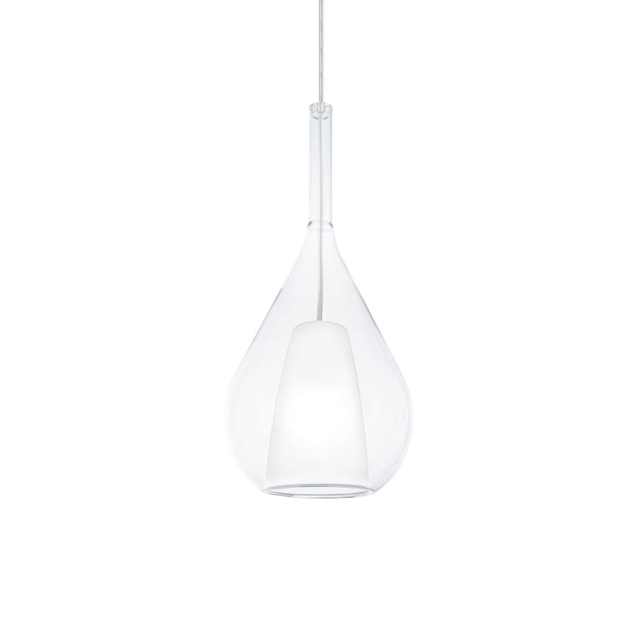 Κρεμαστό Φωτιστικό KALIQUE-3 SP1 D18 Διάφανο Ideal Lux 360072