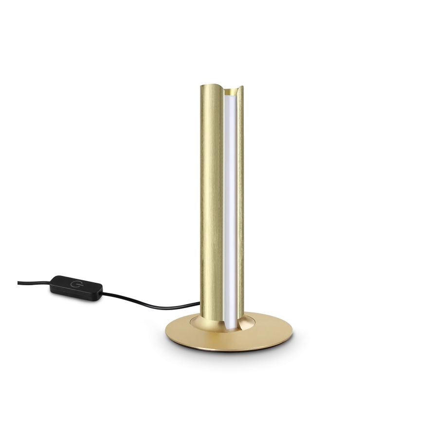 Επιτραπέζιο Φωτιστικό DORICA TL1 Ορείχαλκος Ideal Lux 362533