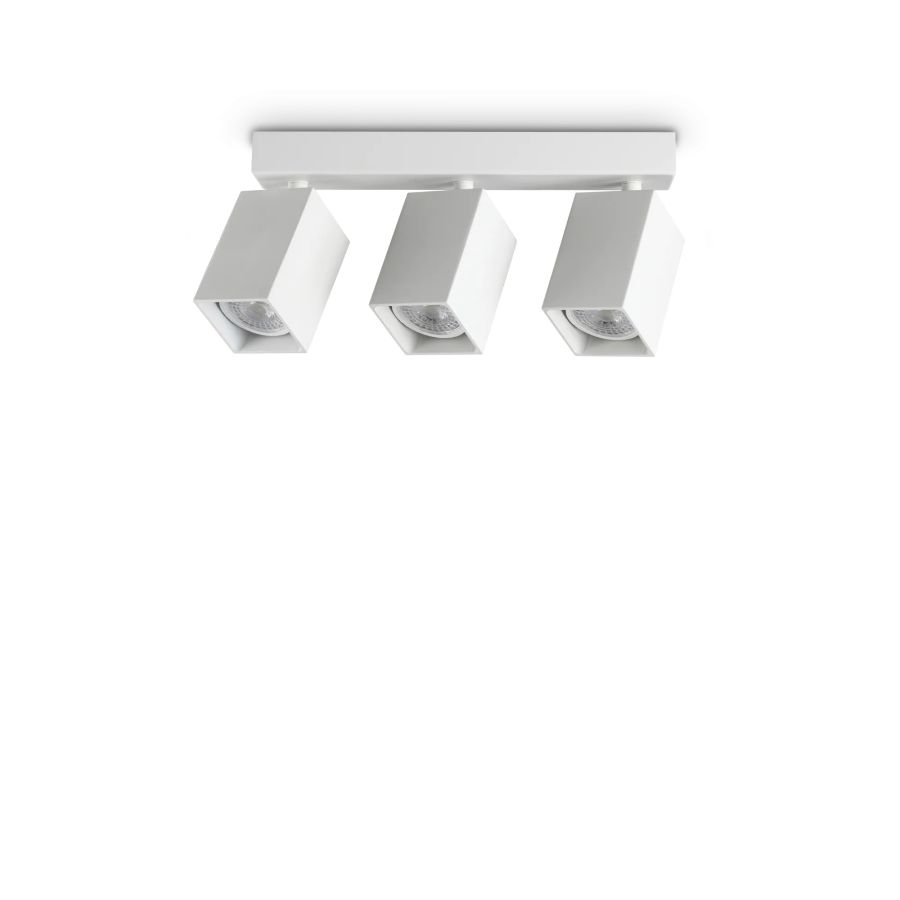 Φωτιστικό Οροφής DYNAMITE PL3 LINEAR SQUARE Λευκό Ideal Lux 367415