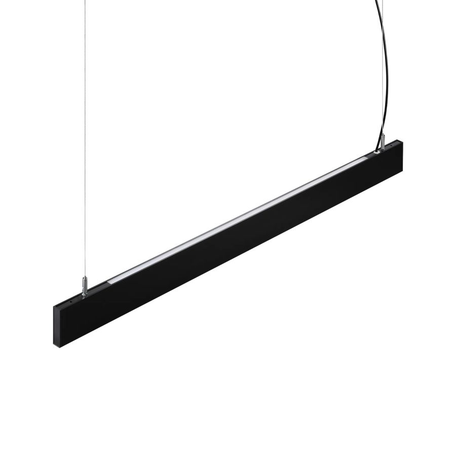 Γραμμικό Σύστημα Φωτισμού STEEL SP2 D20 BI-EMISSION ACCENT 3000K Μαύρο Ideal Lux 367606