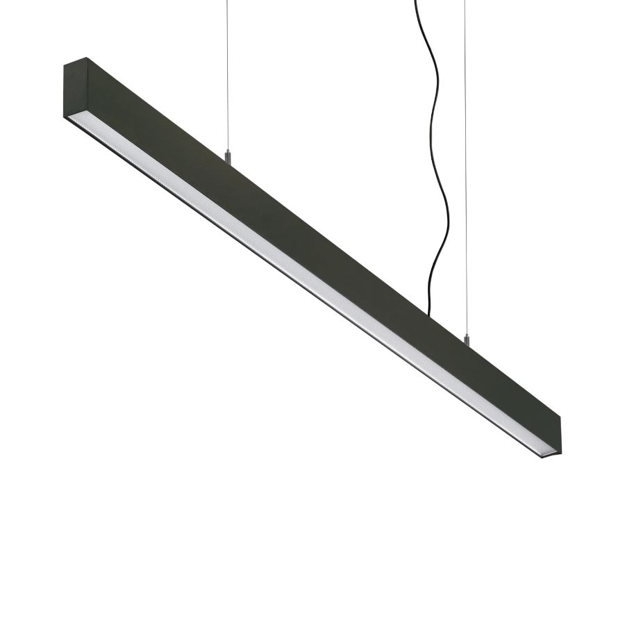 Γραμμικό Σύστημα Φωτισμού OFFICE SP WIDE 3000K Μαύρο Ideal Lux 369112