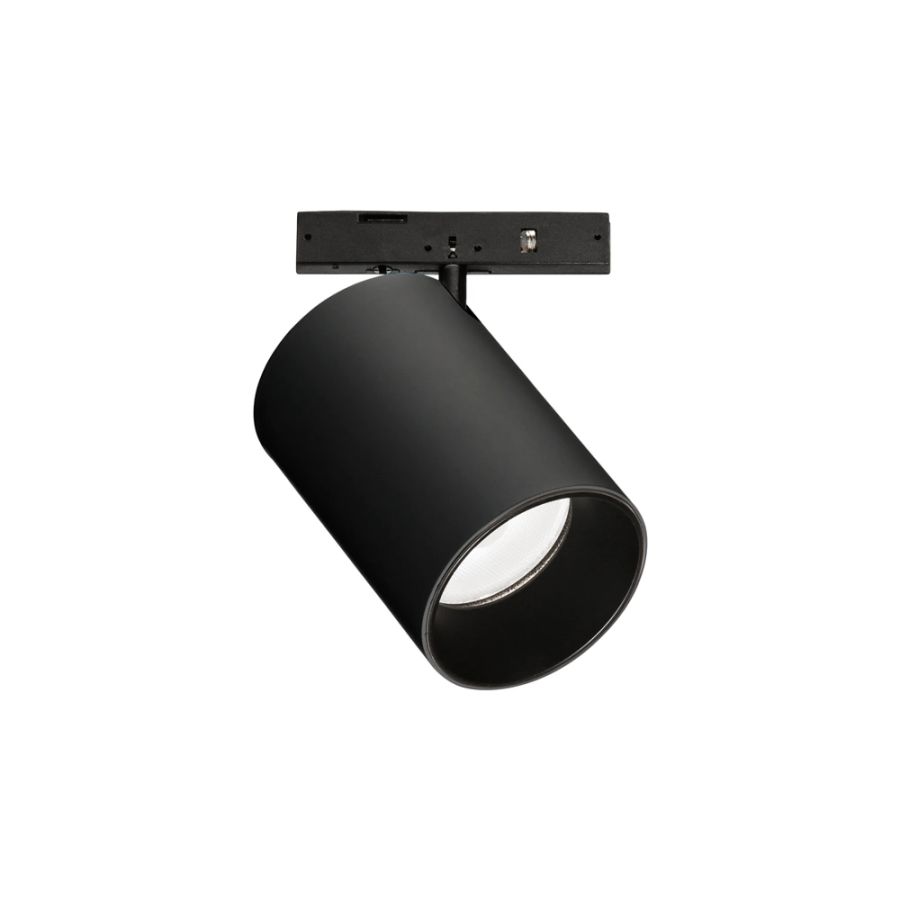 Γραμμικό Σύστημα Φωτισμού DEVA SPOT 08W 4000K Μαύρο Ideal Lux 370149