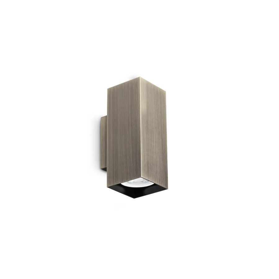 Απλίκα LOOK AP2 SQUARE D60 H150 BRUNITO Ideal Lux 370231