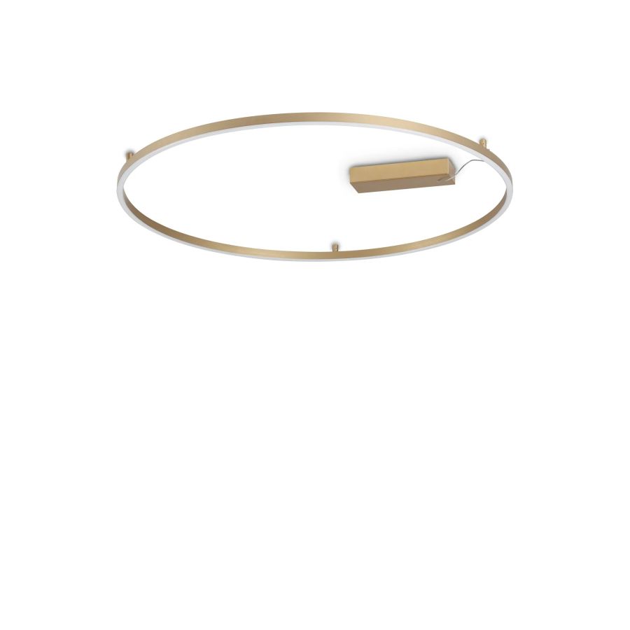 Φωτιστικό Οροφής ORACLE SLIM PL D090 ROUND 3000K ON-OFF OT Ideal Lux 370279