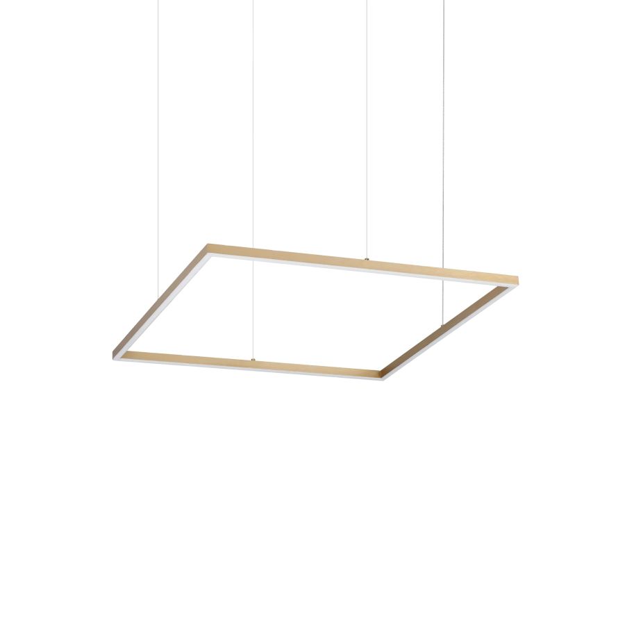 Κρεμαστό Φωτιστικό ORACLE SLIM SP D070 SQUARE 3000K ON-OFF OT Ideal Lux 370484