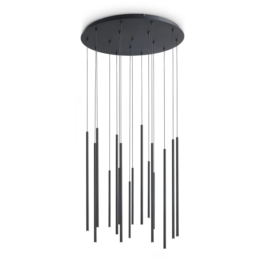 Κρεμαστό Φωτιστικό LOOK LED SP16 ROUND DROP D16 ON-OFF NE 3000K Ideal Lux 371146