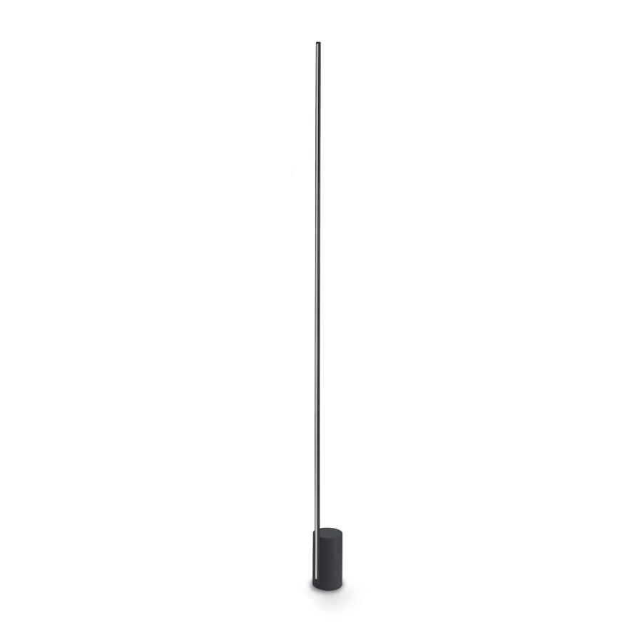 Φωτιστικό Δαπέδου ESSENCE PT ROUND Μαύρο 3000K Ideal Lux 371740